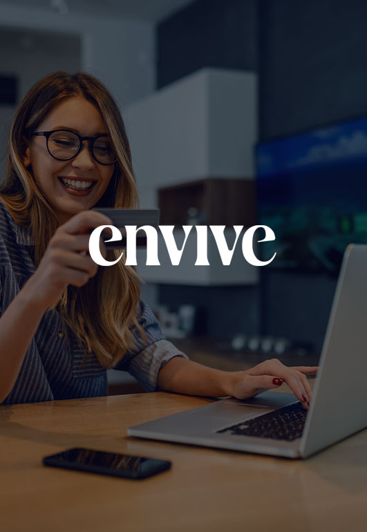 Envive Ai white logo