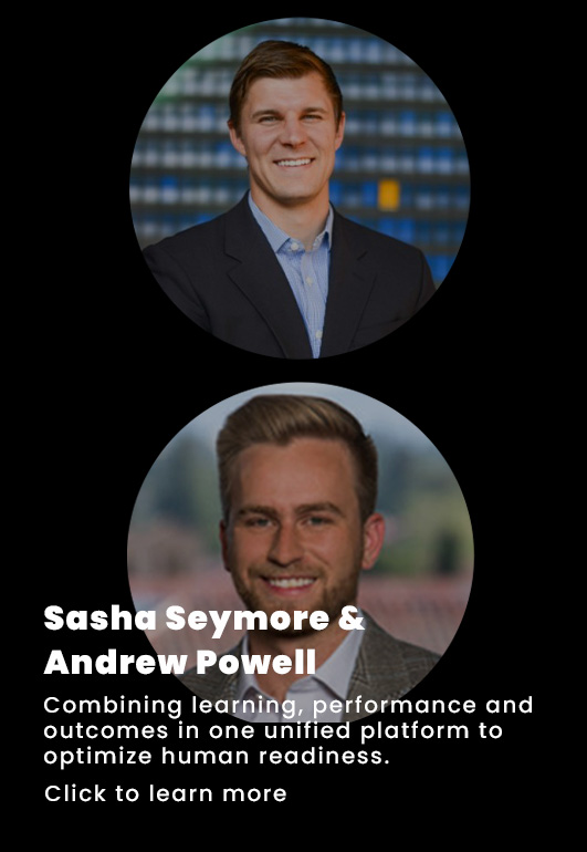 Ethos systems founders Sasha Seymore Andrew Powell